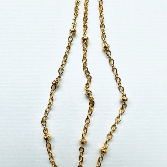 1x triple stainless steel chain with round carabiner 18” - Picture 7 of 16